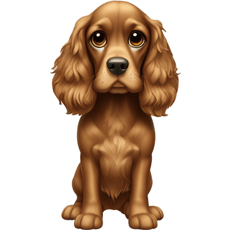 Working cocker spaniel  emoji