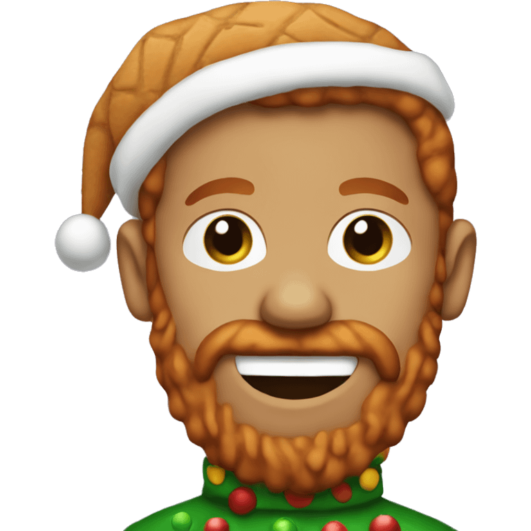 ginger bread christmas emoji