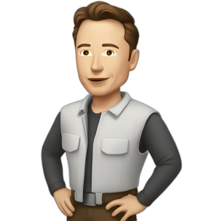 elon musk working on the fields emoji