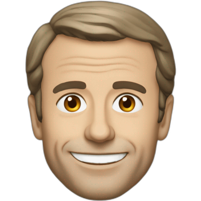 Macron président emoji