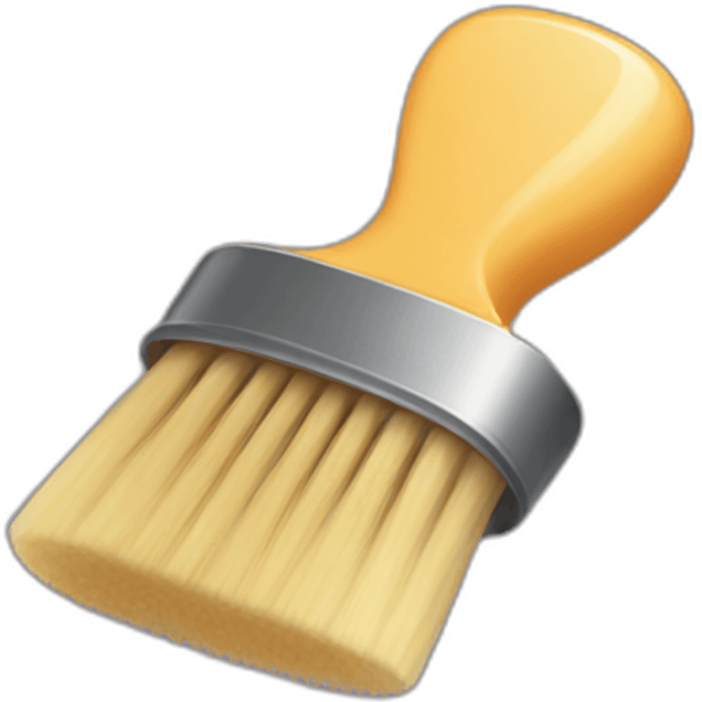 cat brush emoji