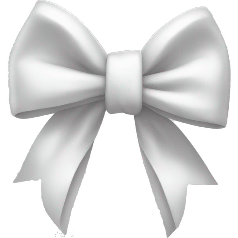 white bow emoji