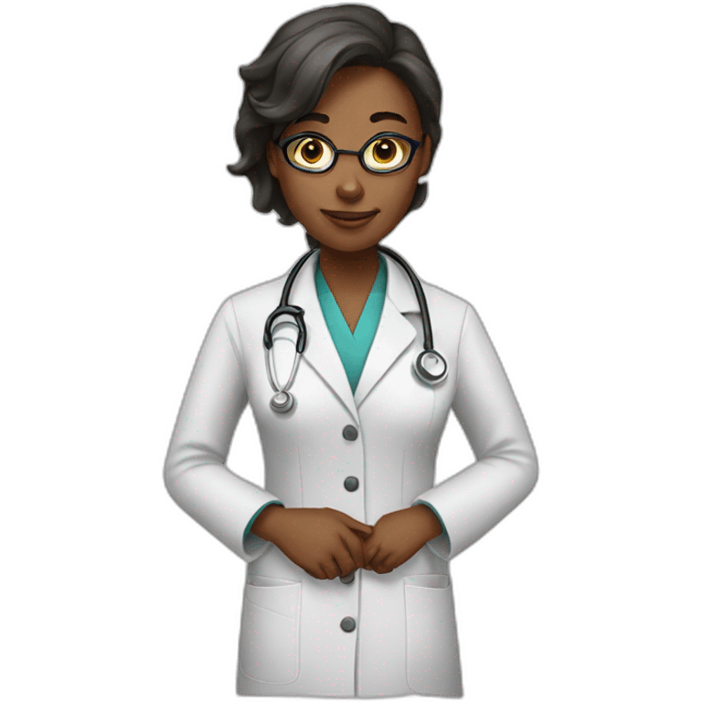 female doctor emoji