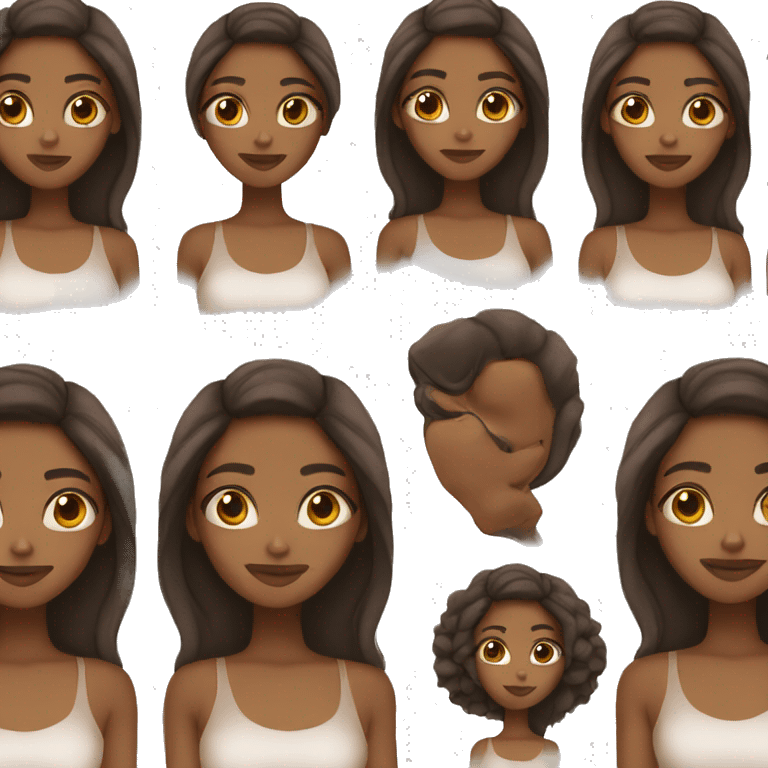 Brown girl  emoji