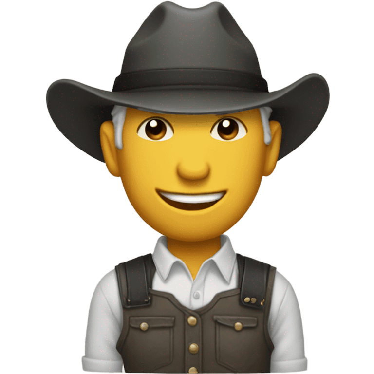 Rock and roll farmer emoji