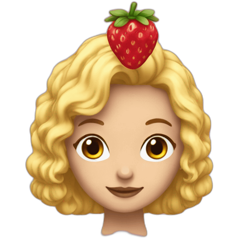 charlotte aux fraises emoji