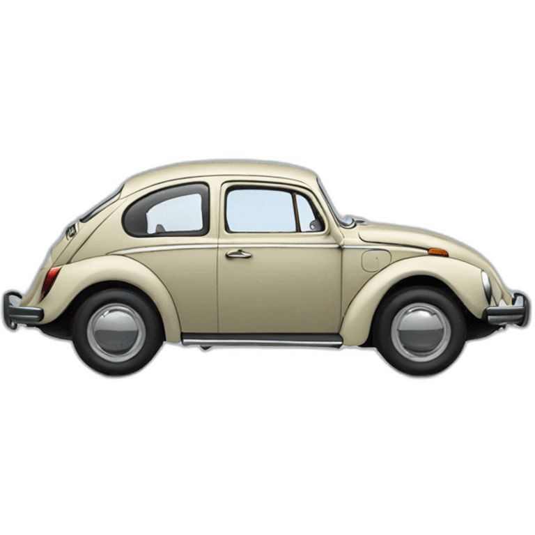 vw beetle two tone emoji