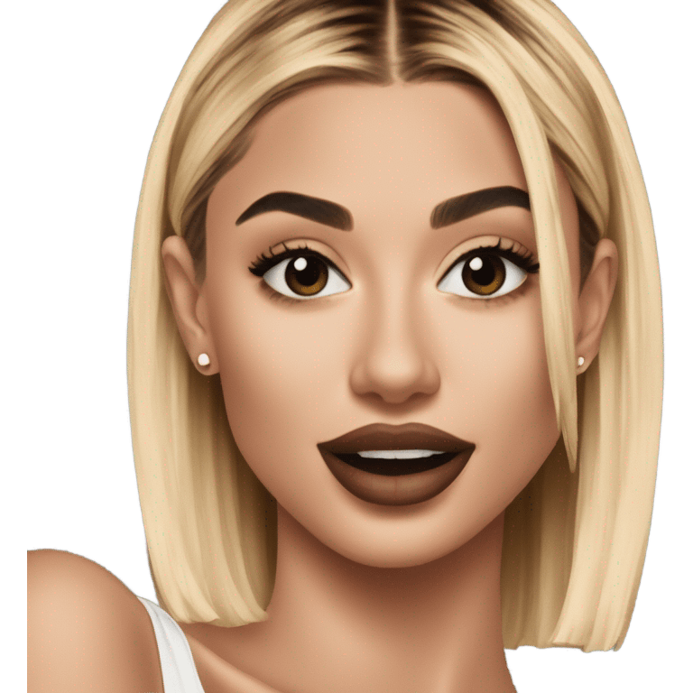 Hailey Bieber aesthetic emoji