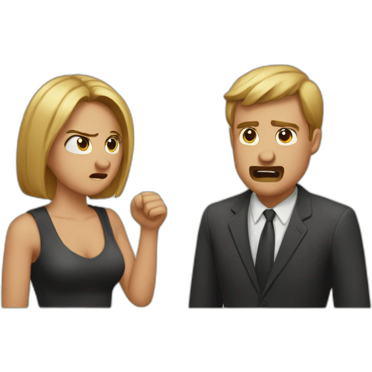 couple's quarrel emoji