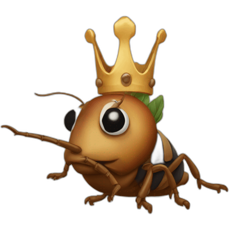 King of the cockeroaches emoji