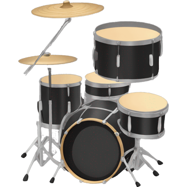 drum set with cymbals emoji