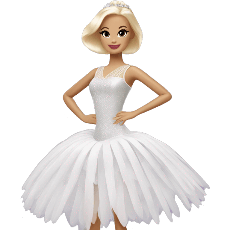 barbie swan lake  emoji