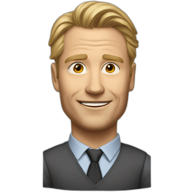 Oskar Hansen realistic emoji