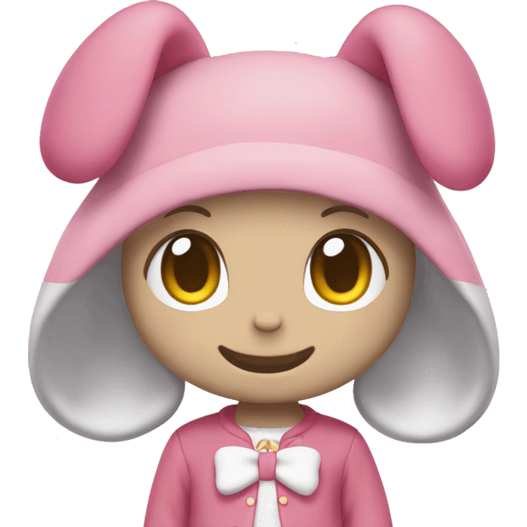 My melody sanrio emoji