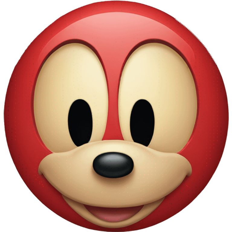 mickey with an iphone emoji