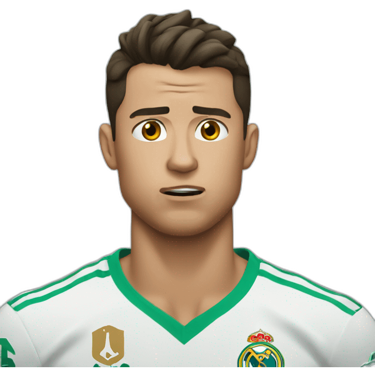 cristiano crying emoji