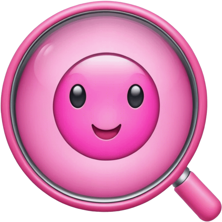 pink LOUPE emoji