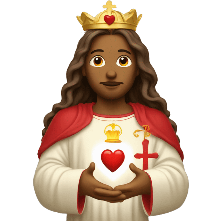 Sacred heart emoji