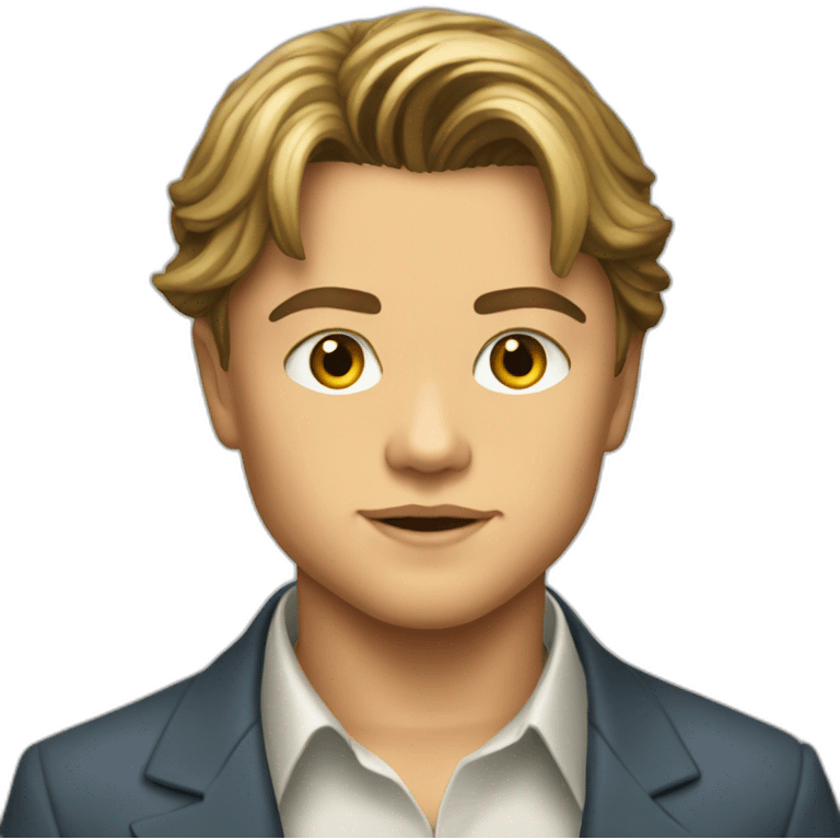 Young Leonardo Dicaprio emoji