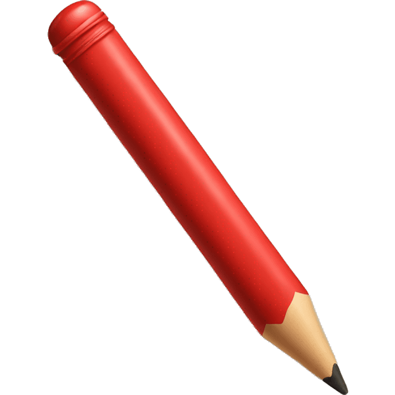 RED CRAYON emoji