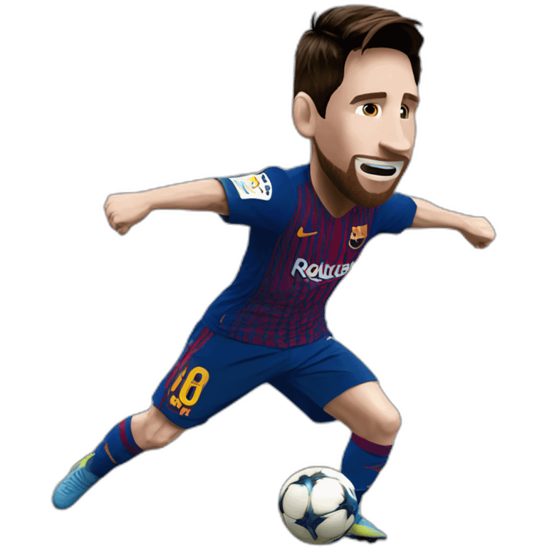 messi dance emoji