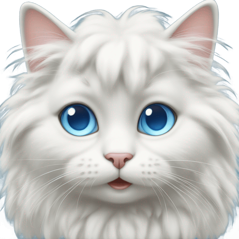 White cat emoji