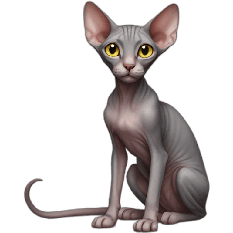 don sphinx cat full body emoji