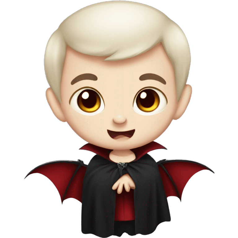 cute baby vampire emoji