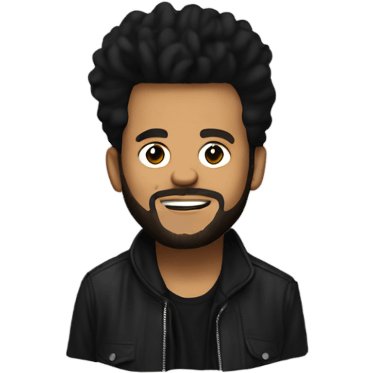 The weeknd emoji