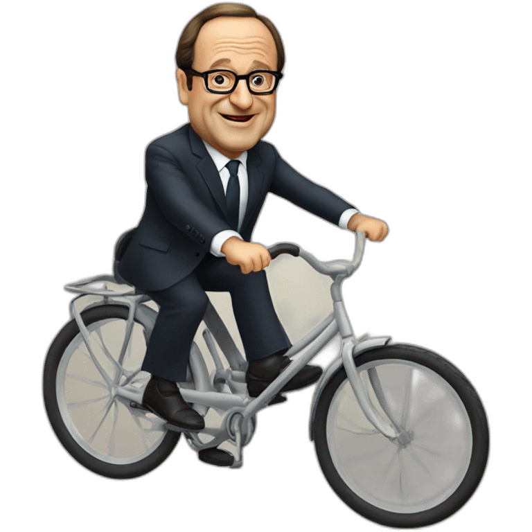 francois hollande wheeling emoji