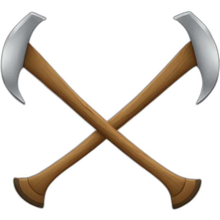 Crossed axes  emoji