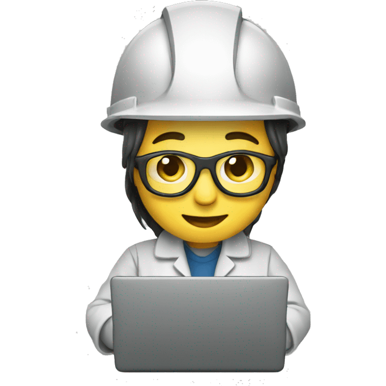 QA Engineer working with laptop emoji