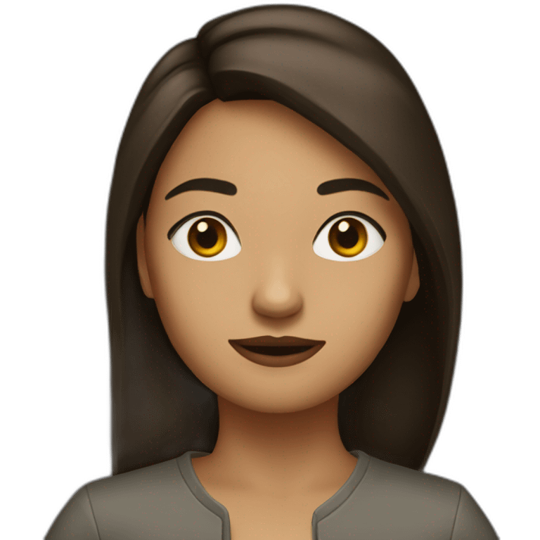 Melinda mau emoji