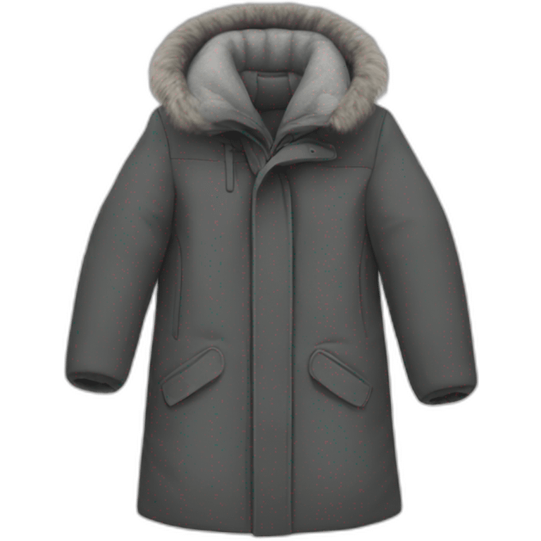 Winter coats emoji