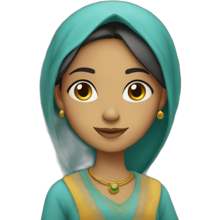 Moroccan girl emoji