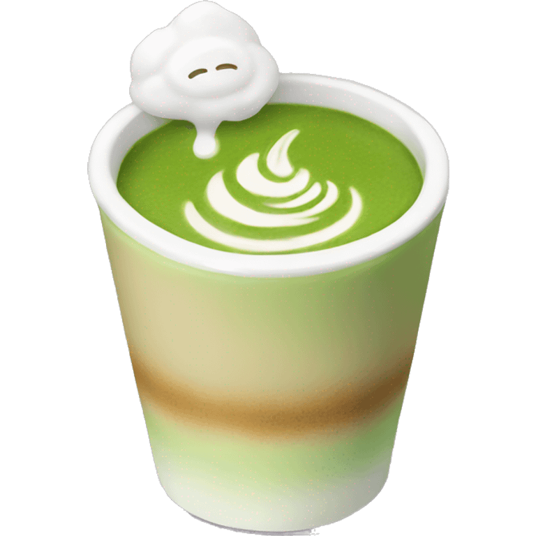 matcha latte  emoji