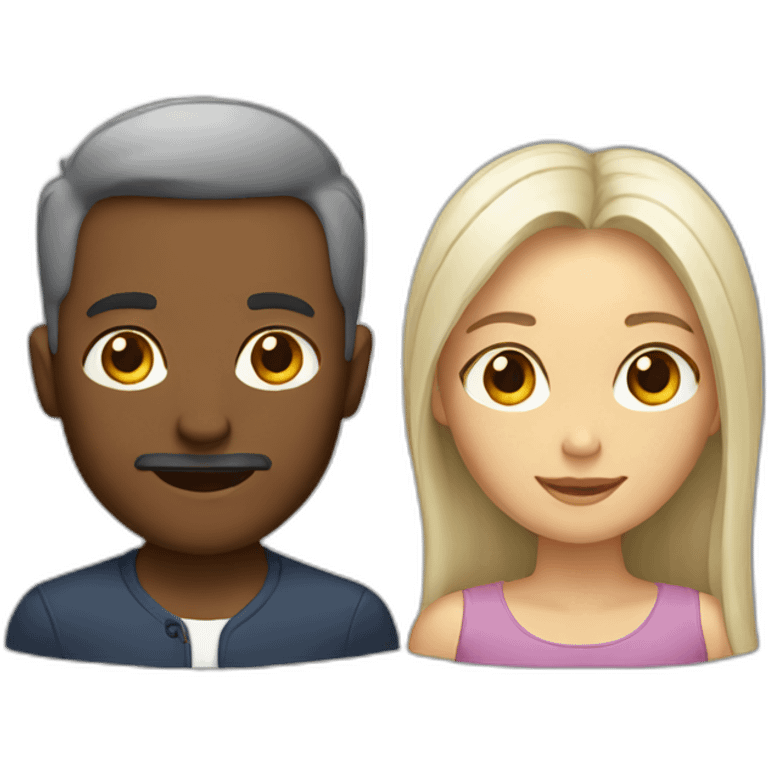 man and woman emoji