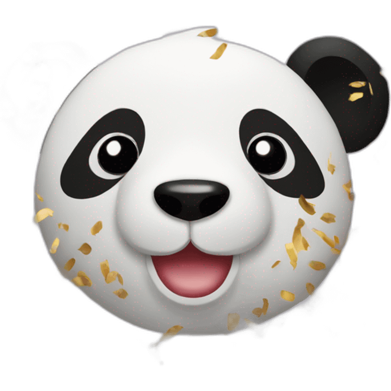 panda confetti emoji