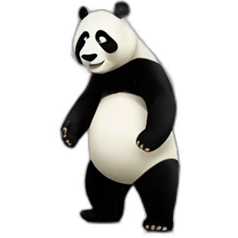 panda in the subway emoji