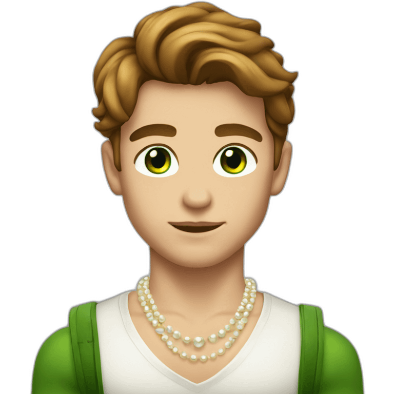 Posh-muscle-boy-with-pearl-necklace-and-green-eyes-and-brown-hair emoji