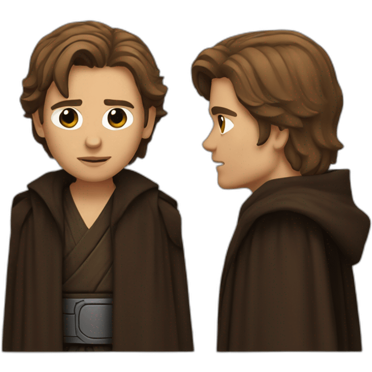 Anakin skywalker with scar  emoji