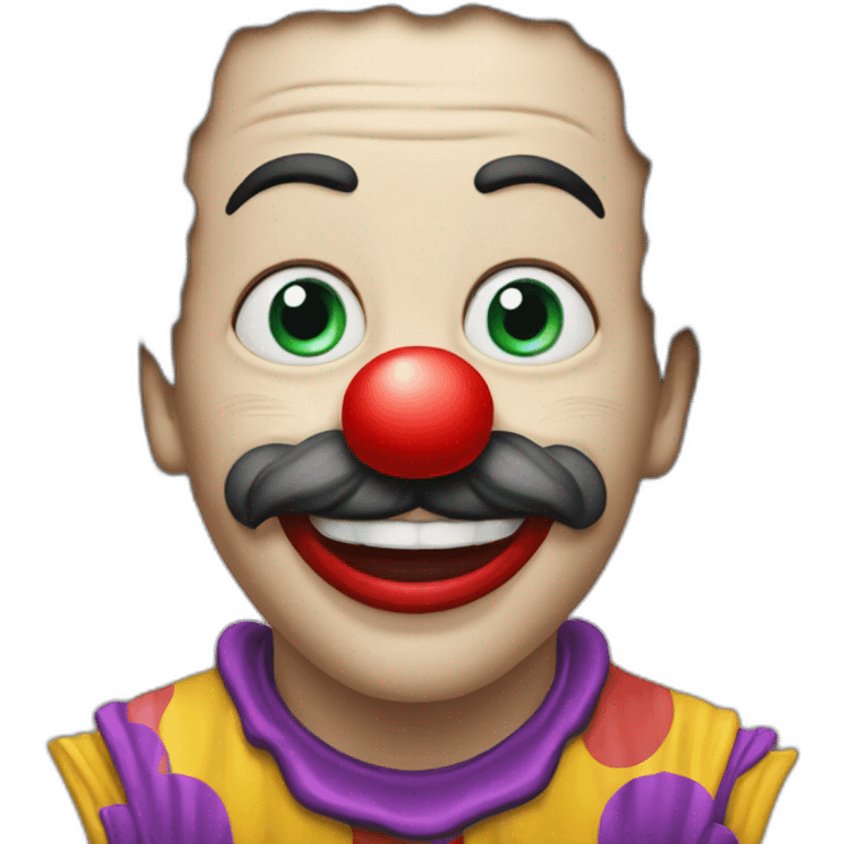 clown-opend-mouth-tube emoji