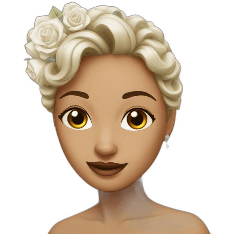 Lovely married bride emoji