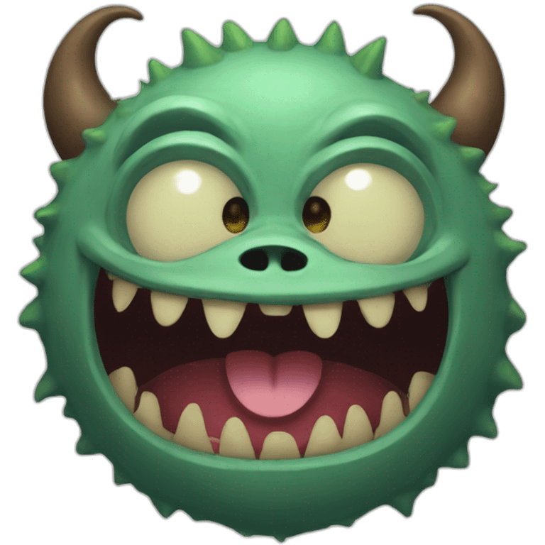 Monstre mignon emoji