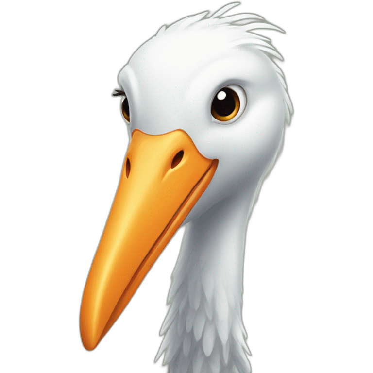 stork emoji