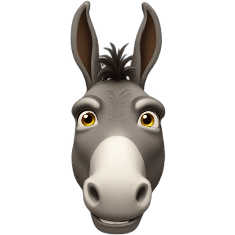 Donkey from shrek emoji