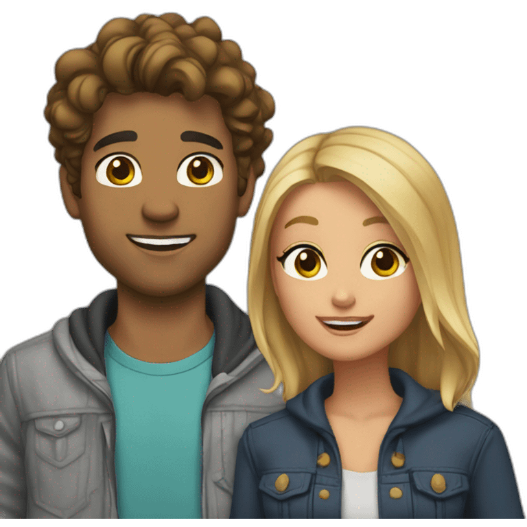 Preston and briana emoji