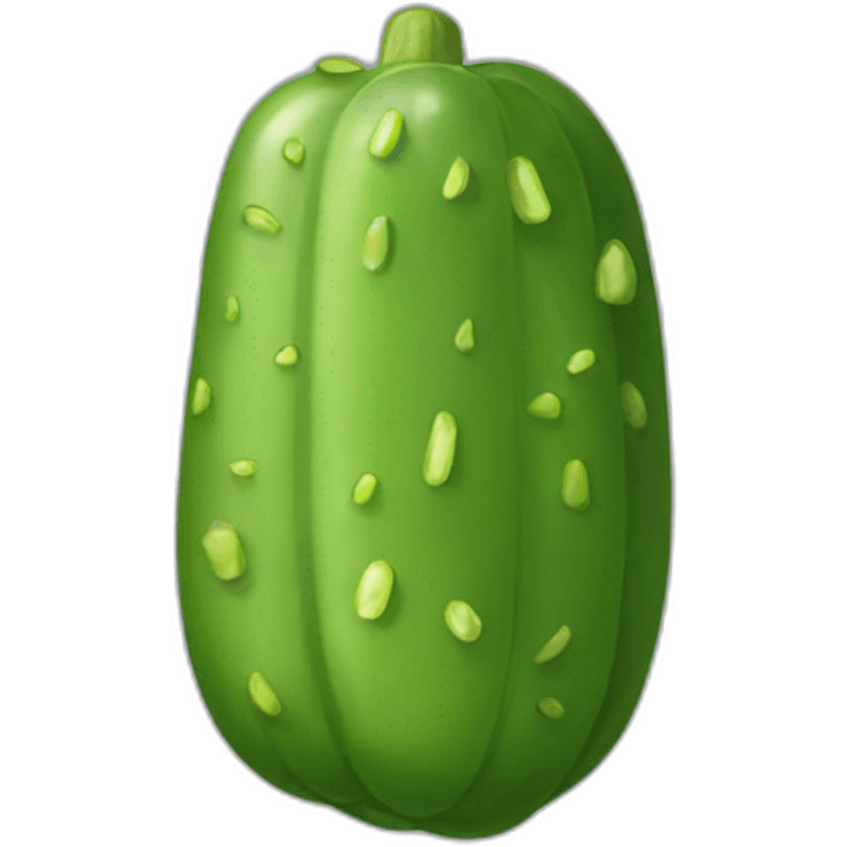 green-pickle emoji