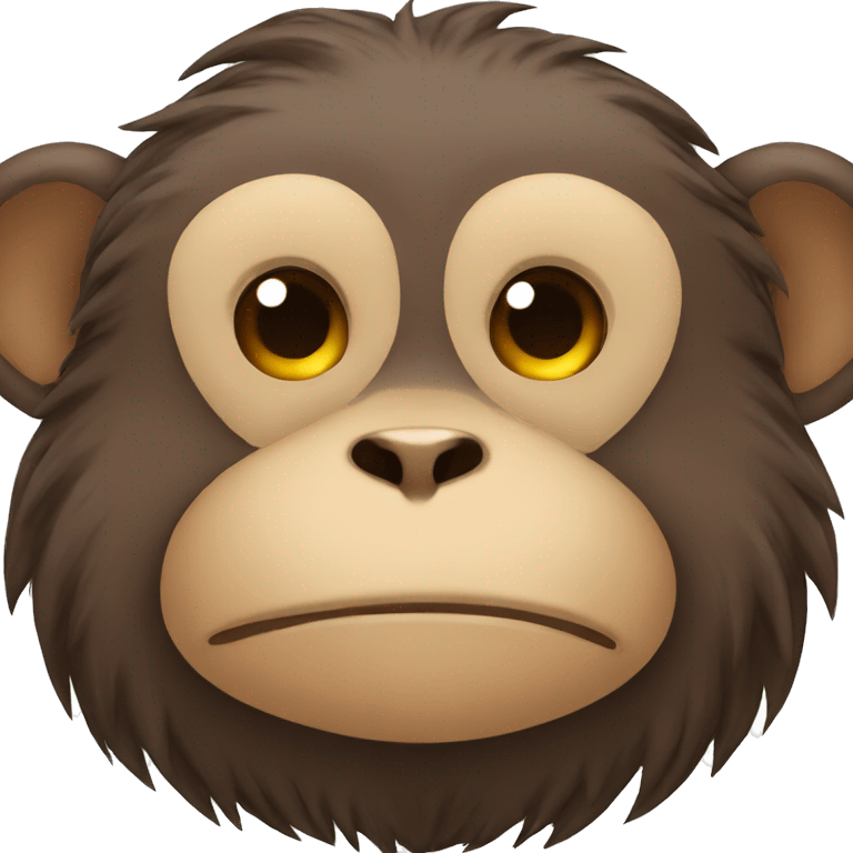 monkey tired emoji