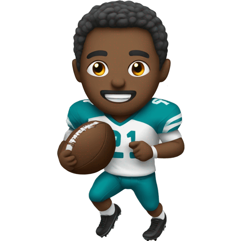 man playing football emoji